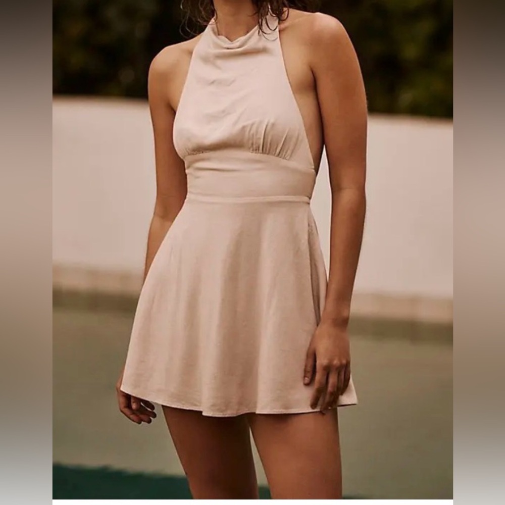 Free People free-est Callie Chic Mini Dress - Picture 3 of 5